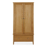 Alba Oak Bedroom Furniture - Front view