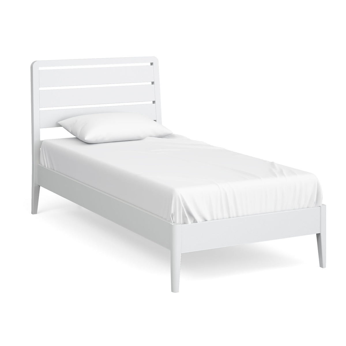 Chest White Painted 3ft Single Bed Frame from Roseland Furniture