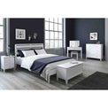 Chester White Blanket Box Ottoman - Lifestyle view