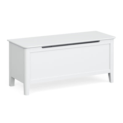 Chester White Blanket Box Ottoman