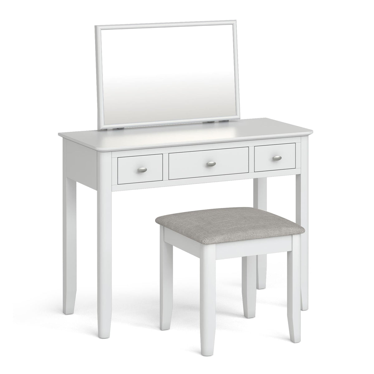 Chester White Dressing Table Set  by Roseland Furniture