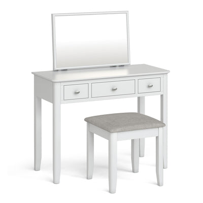 Chester White Dressing Table Set