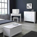 Chester White Dressing Table Set - Lifestyle view 2