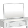 Chester White Dressing Table Set - Close up of mirror and drawer fronts