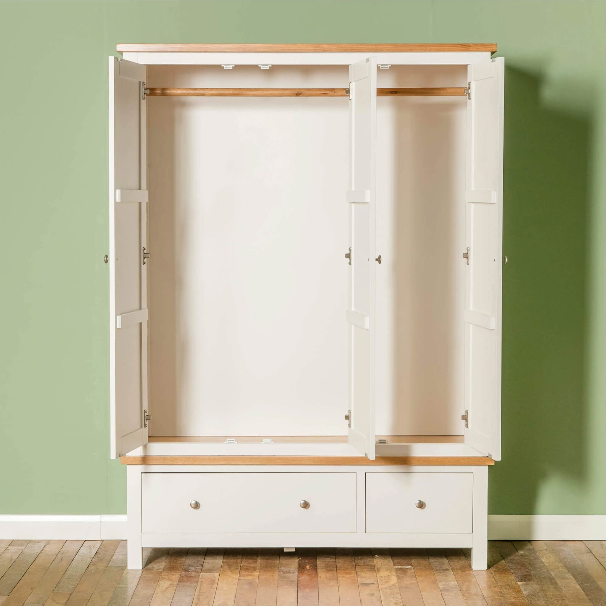 Farrow Triple Wardrobe with Drawers