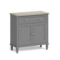 The Mulsanne Grey Mini Sideboard by Roseland Furniture