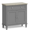 The Mulsanne Grey Mini Sideboard - Close Up