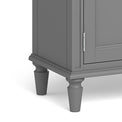 Mulsanne Grey Small Sideboard - Close Up of Feet