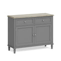 Mulsanne Grey Small Sideboard by Roseland Furniture