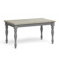 The Mulsanne Grey Small Extending Dining Table from Roseland Furniture