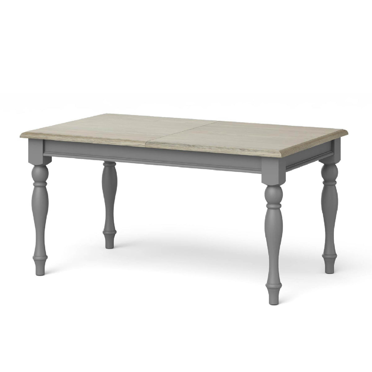 Mulsanne Grey Small Extending Dining Table Roseland Roseland Furniture