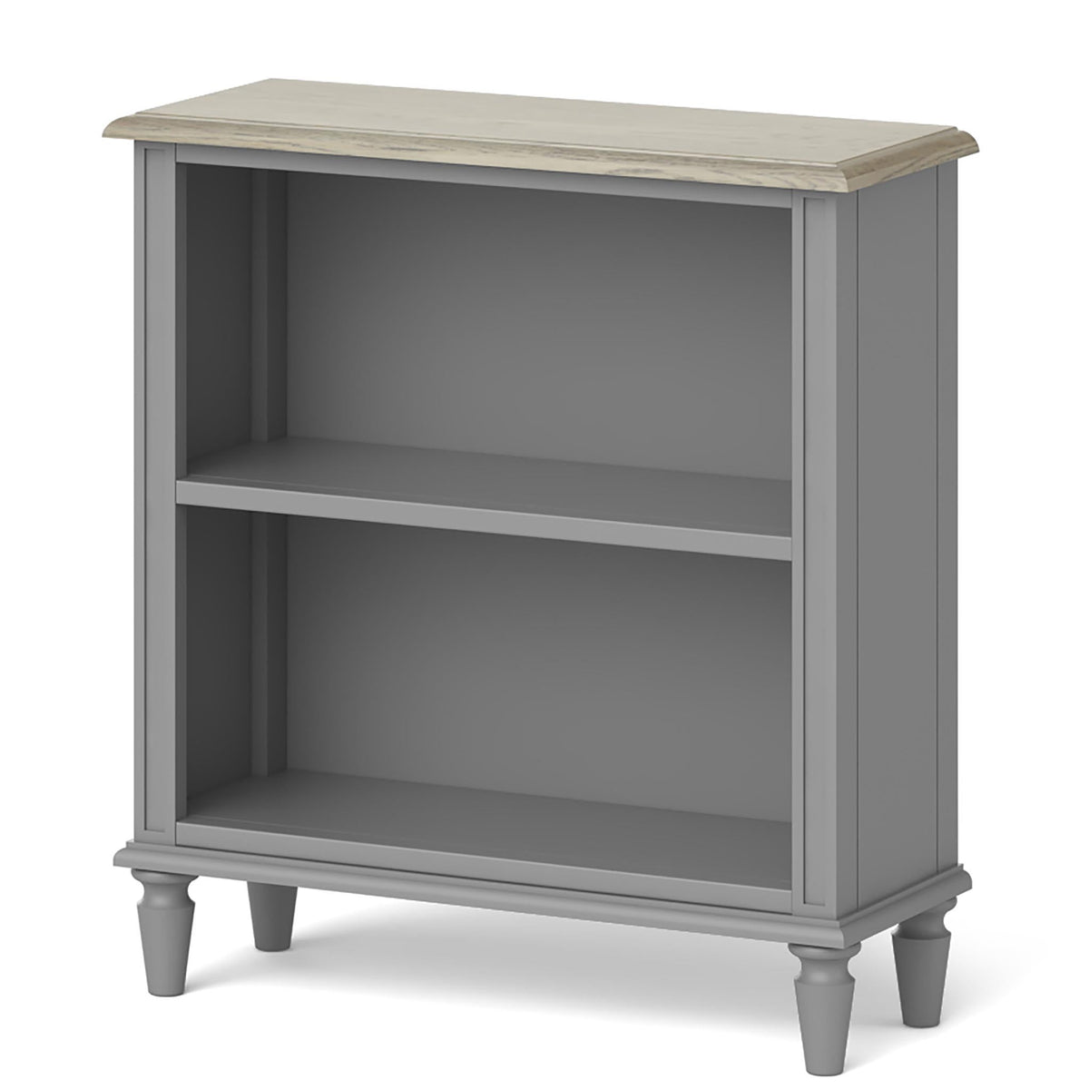 The Mulsanne Grey Small Low Bookcase  