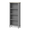 The Mulsanne Grey Slim Bookcase 