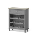 The Mulsanne Grey Wine Unit Cabinet  