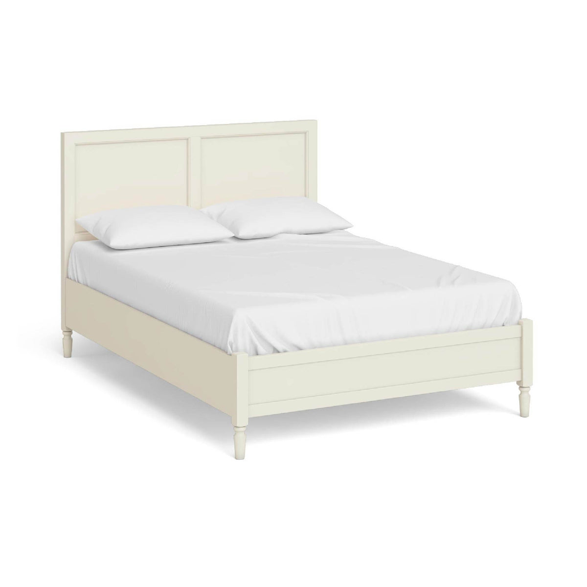 The Muslanne Cream 4'6" Double Bed Frame from Roseland Furniture