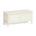 Mulsanne Cream Painted Ottoman Blanket Box