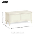 Mulsanne Painted Blanket Box