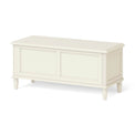 Mulsanne Cream Painted Ottoman Blanket Box  