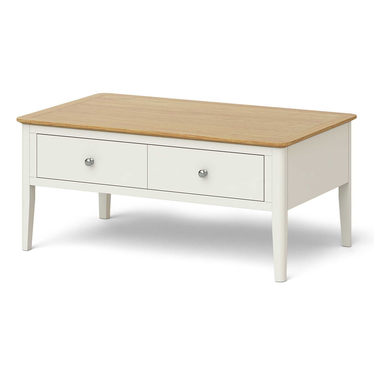 Windsor Cream Coffee Table with Storage Drawer