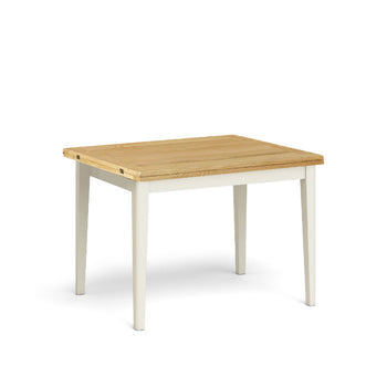 Windsor Ivory Flip Top Extendable Dining Table
