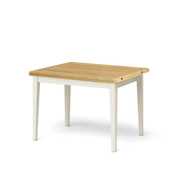 Windsor Ivory Flip Top Extendable Dining Table