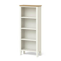Windsor Cream Slim Bookcase by Roseland Furniture