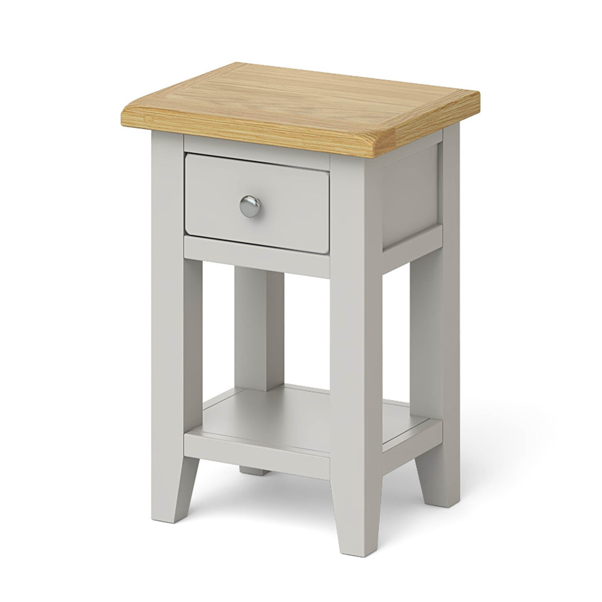 Lundy Grey Lamp Table