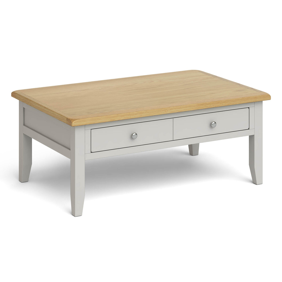 Lundy Grey Large Coffee Table by Roseland Furniture