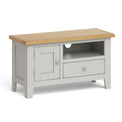 Lundy Grey Small TV Stand by Roseland Furniture