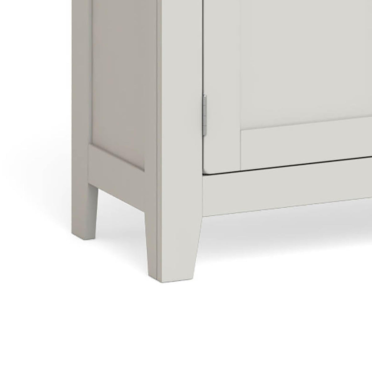 Lundy Grey Large Sideboard - Close Up of Feet