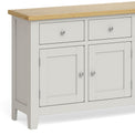 Lundy Grey Large Sideboard - Close Up of Cupboard