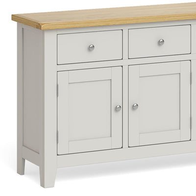 Lundy Grey Large Sideboard