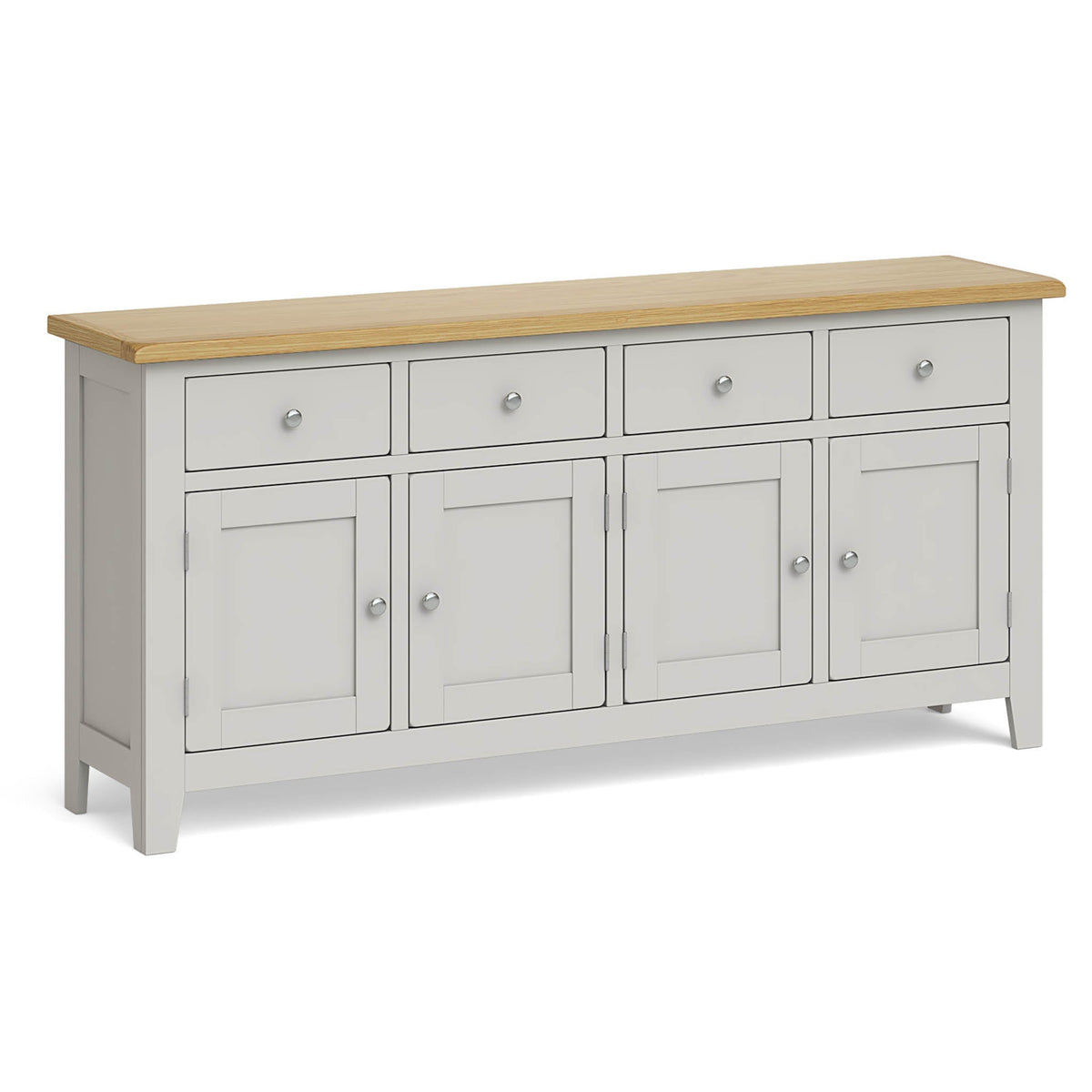 Lundy Grey Extra Large Sideboard Unit by Roseland Furniture