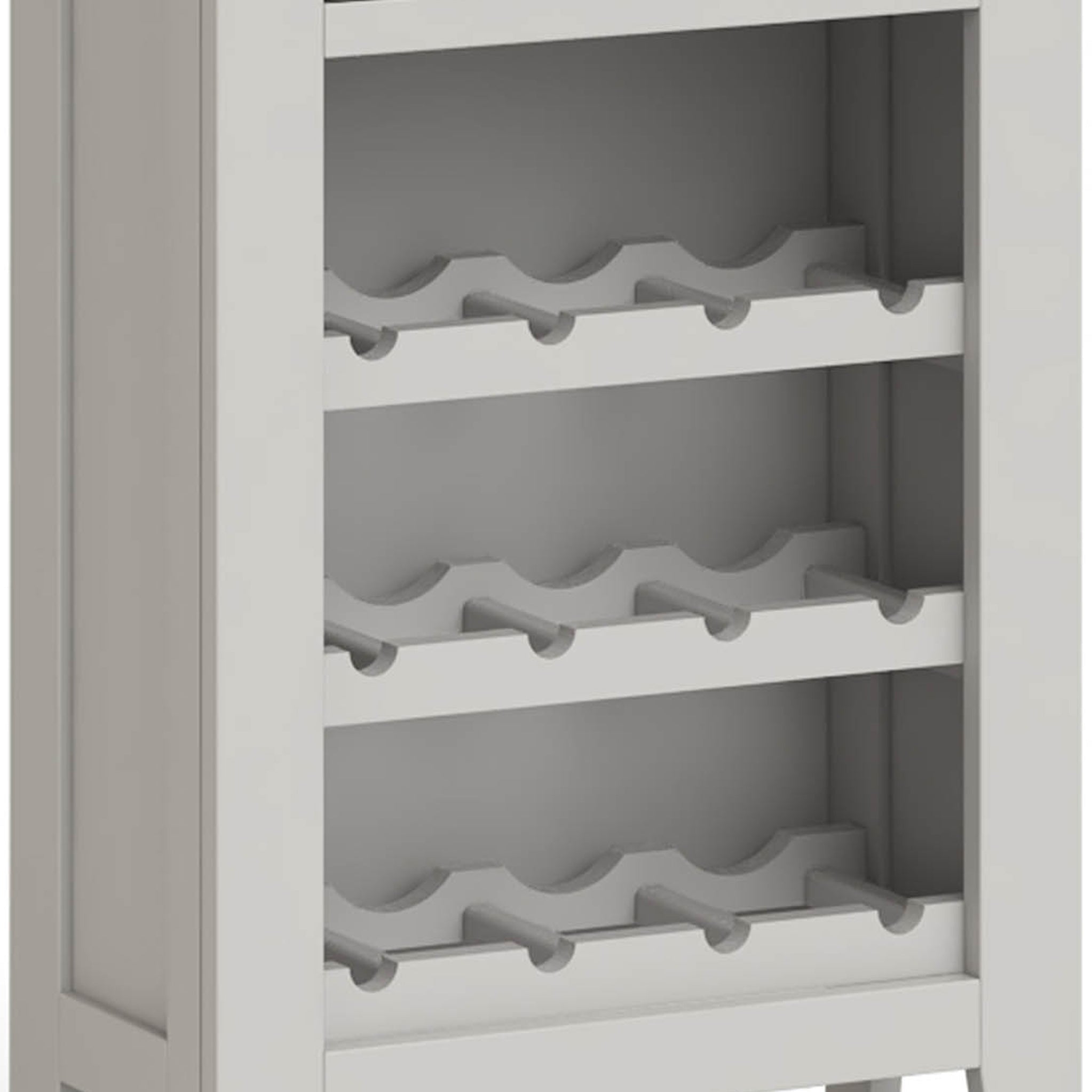 Wine cabinet grey hotsell