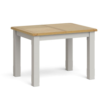 Lundy Grey Compact Extending Dining Table