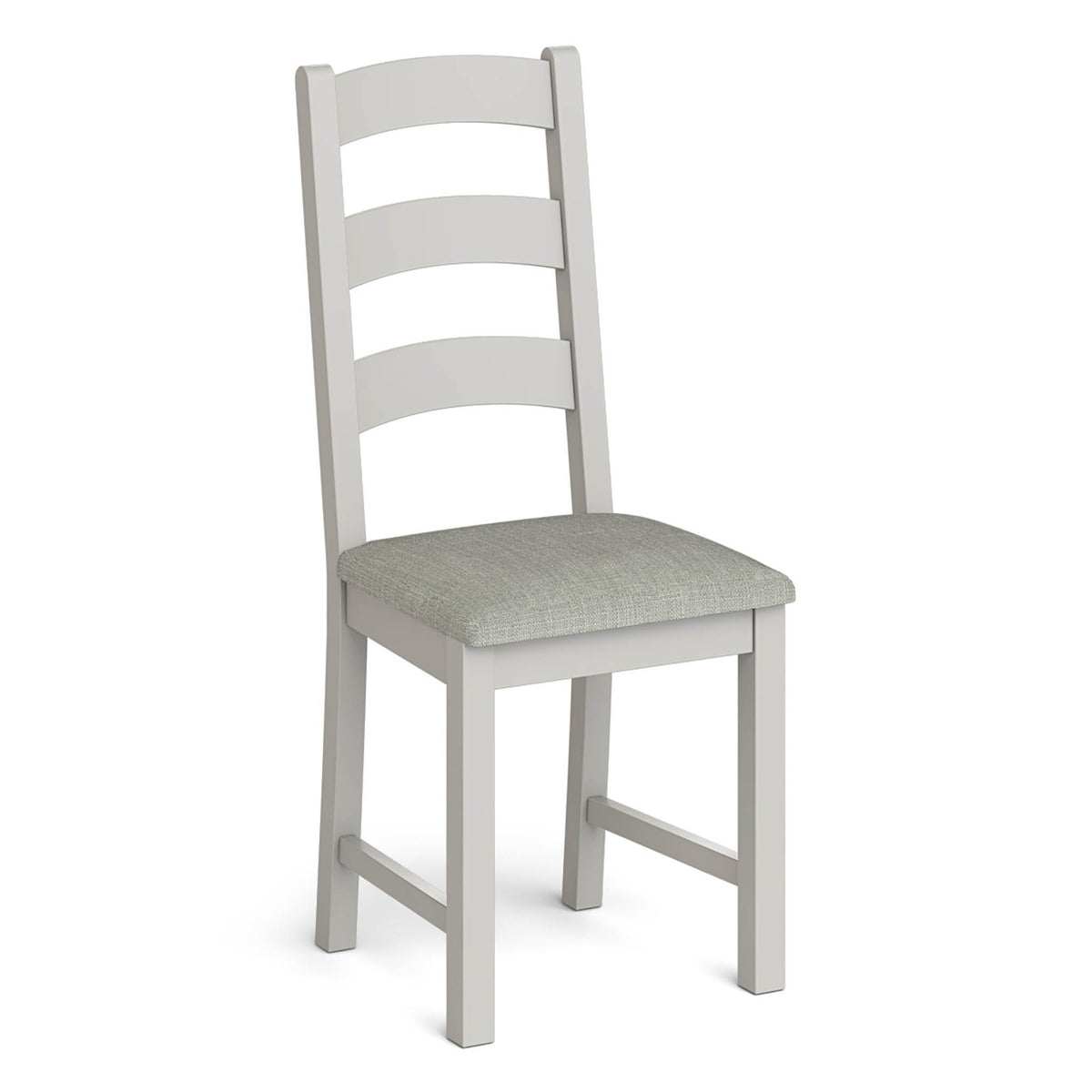 Lundy Grey Ladder Back Dining Chair by Roseland Furniture