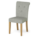 Lundy Grey Dining Chair - side view