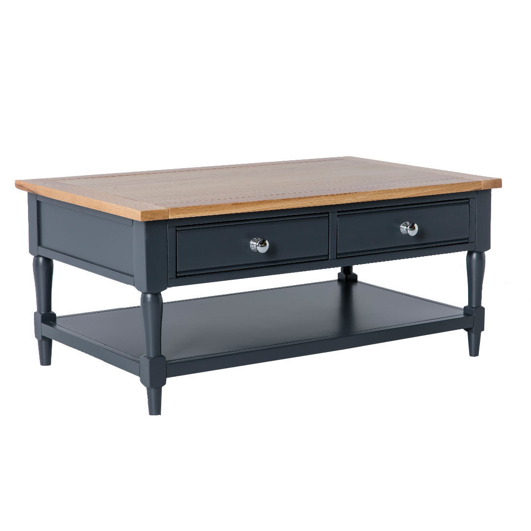 Chichester Charcoal Coffee Table from Roseland Furniture