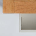 Top view of the drawer on the Chichester Ivory Coffee Table