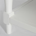 Close up of the painted legs on the Chichester Ivory Coffee Table