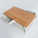 Top view of the Chichester Ivory Coffee Table