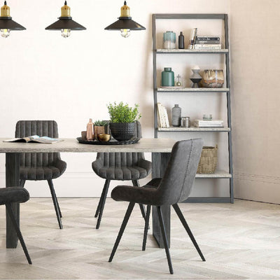 Soho Large Grey Dining Table 200cm