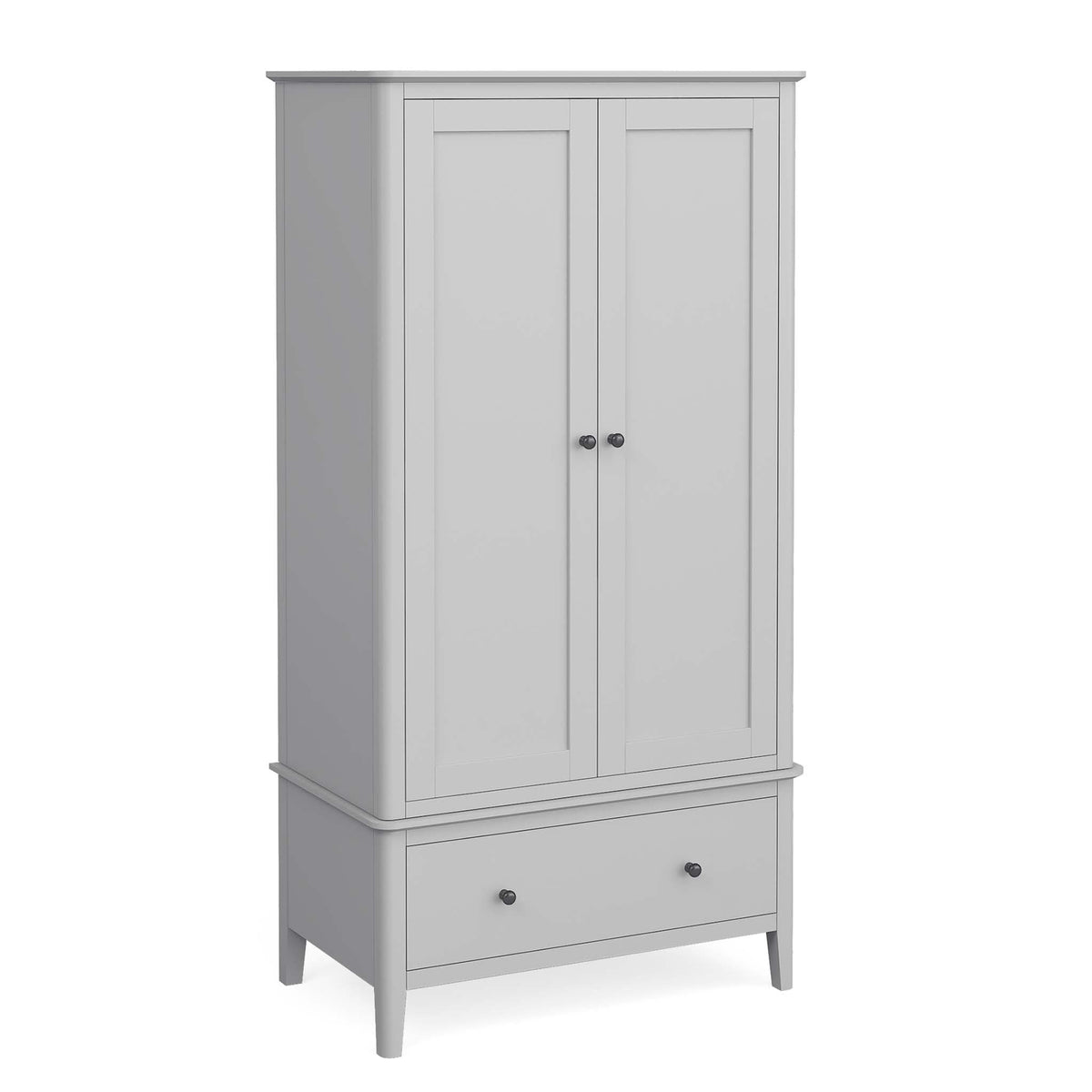 Elgin Grey Double Wardrobe for Roseland Furniture