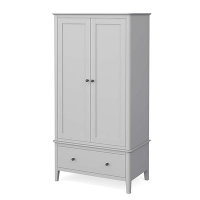 Elgin Grey Double Wardrobe