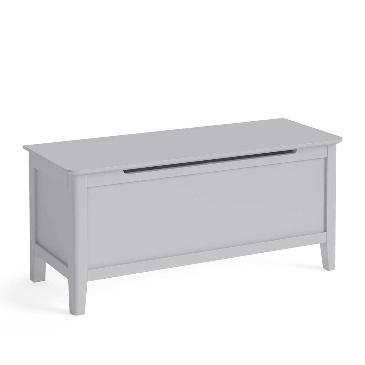 Elgin Grey Blanket Storage Box by Roseland Furniture