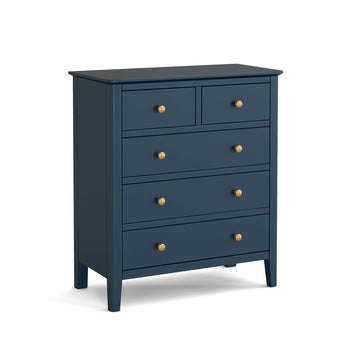 Stirling Blue 2 Over 3 Chest of Drawers