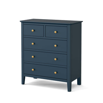 Stirling Blue 2 Over 3 Chest of Drawers