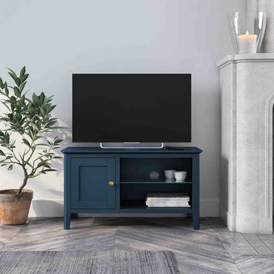 Stirling Blue 90cm TV Stand
