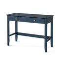 Stirling Blue Computer Desk with storage from Roseland Furniture