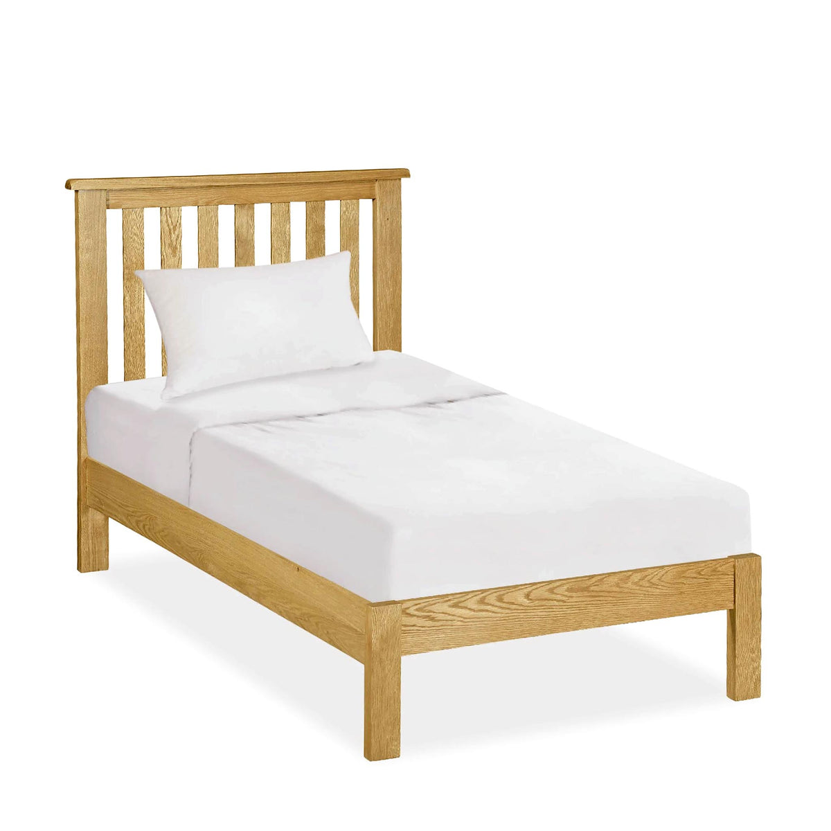 Lanner Oak Single Bed Frame